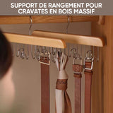 Cintres pour cravates et ceintures
