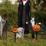 Lampe de sol en forme de citrouille pour Halloween