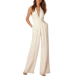 Pantalon sexy à col licou pour femmes