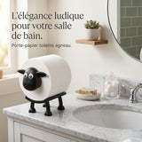 Support de papier toilette en forme de mouton