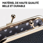 Portefeuille en cuir PU de grande capacité