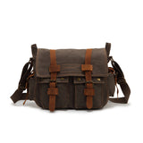 SAC MESSAGER FASHION VINTAGE EN TOILE POUR HOMME