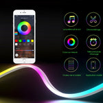Bande lumineuse en silicone