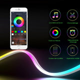 Bande lumineuse en silicone