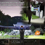 Lumière extérieure solaire portative