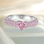 Bague diamantée Love
