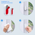 Détecteur de lumière Zigbee Aimant de porte