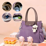 Sac maman portable avec plusieurs poches et grande capacité