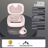 Casque d'écoute Bluetooth à clip à conduction osseuse