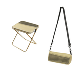 Tabouret pliable pour sac à dos