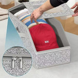 Boîte de rangement multifonction pliable pour chapeaux