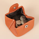 Mini porte-monnaie de couleur unie