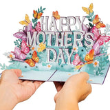 Carte pop-up 3D papillons pour la fête des mères