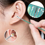 Ensemble de 6 cuillères à oreille en acier inoxydable