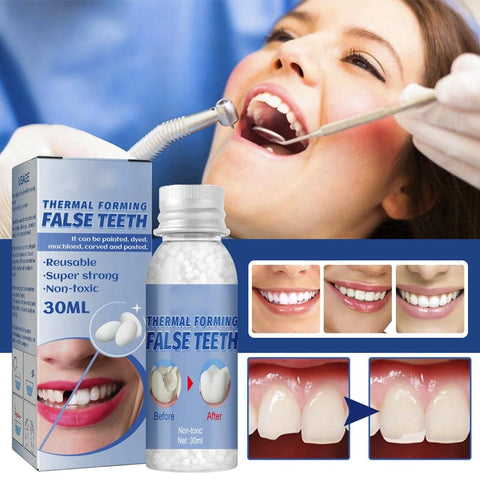 Fausses dents moulables pour les obturations dentaires temporaires