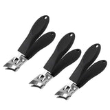 Coupe-Ongles Incurvé Anti-Projection à Large Ouverture