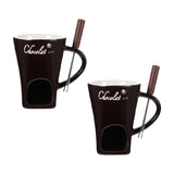 Multifunktionell keramisk fonduemugg