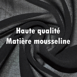 Jupe longue décontractée imprimée feuille d'érable sans taille