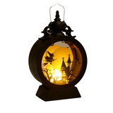 Lanterne Bougie LED Halloween Vintage