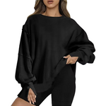 Pull oversize avec poches pour femmes