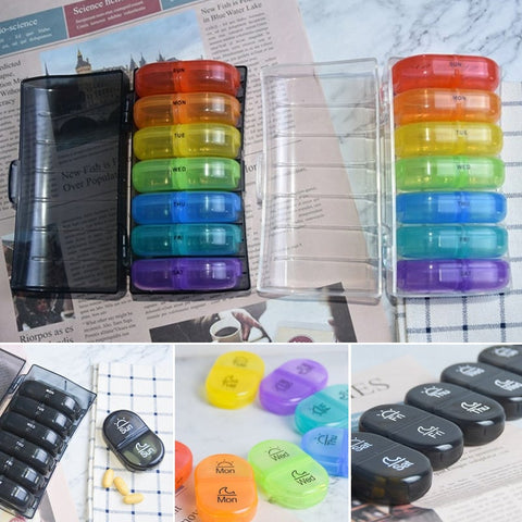 Pilulier portable pour voyage