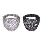Bandeau large à perles Fleurs de prunier