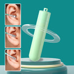 Juego de 6 piezas de herramienta de limpieza para oídos de acero inoxidable con espiral y masaje