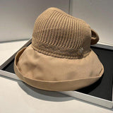 Chapeau de soleil mode d'été à large bord