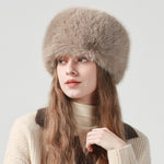Chapeau melon en fourrure