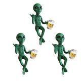 Statue Alien avec Bière