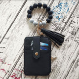 💖 Portefeuille porte-clés en silicone tendance
