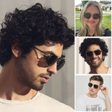Lunettes de soleil carrées polarisées