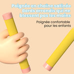 Jeu de réaction et d'adresse « Attrape le bâton de la pieuvre »