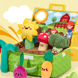 Ensemble de jouets interactifs pour bébé, jardin sensoriel