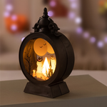 Lanterne Bougie LED Halloween Vintage