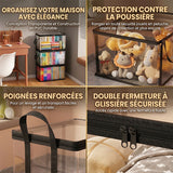 Seau de rangement pour poupées d'enfants