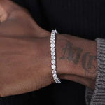 Bracelet en zirconium super brillant