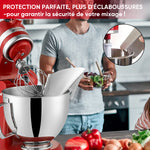 Bouclier verseur en acier inoxydable