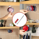 Organisateur de couvercles de gobelets d'armoire