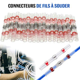 Jeu de Connecteurs Etanches au Fil à Souder