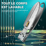 Coupe-ongles en Acier Inoxydable avec Anneau