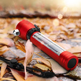 Lampe de poche tactique multifonction à énergie solaire