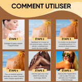 Mousse bronzante hydratante correctrice de couleur