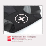Slip moulant taille haute en soie glacée sans couture