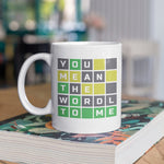 Tasse avec Wordle amusant