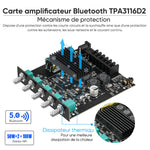 Module amplificateur de puissance pour récepteur audio 2.1 canaux