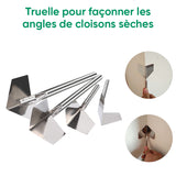 Grattoir mural en acier inoxydable(4pcs)