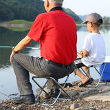 Tabouret pliant de pêche portatif extérieur