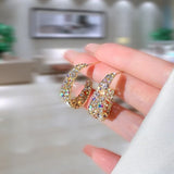 Boucles d'oreilles strass personnalisées