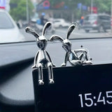 Décoration pour lapin à longues oreilles